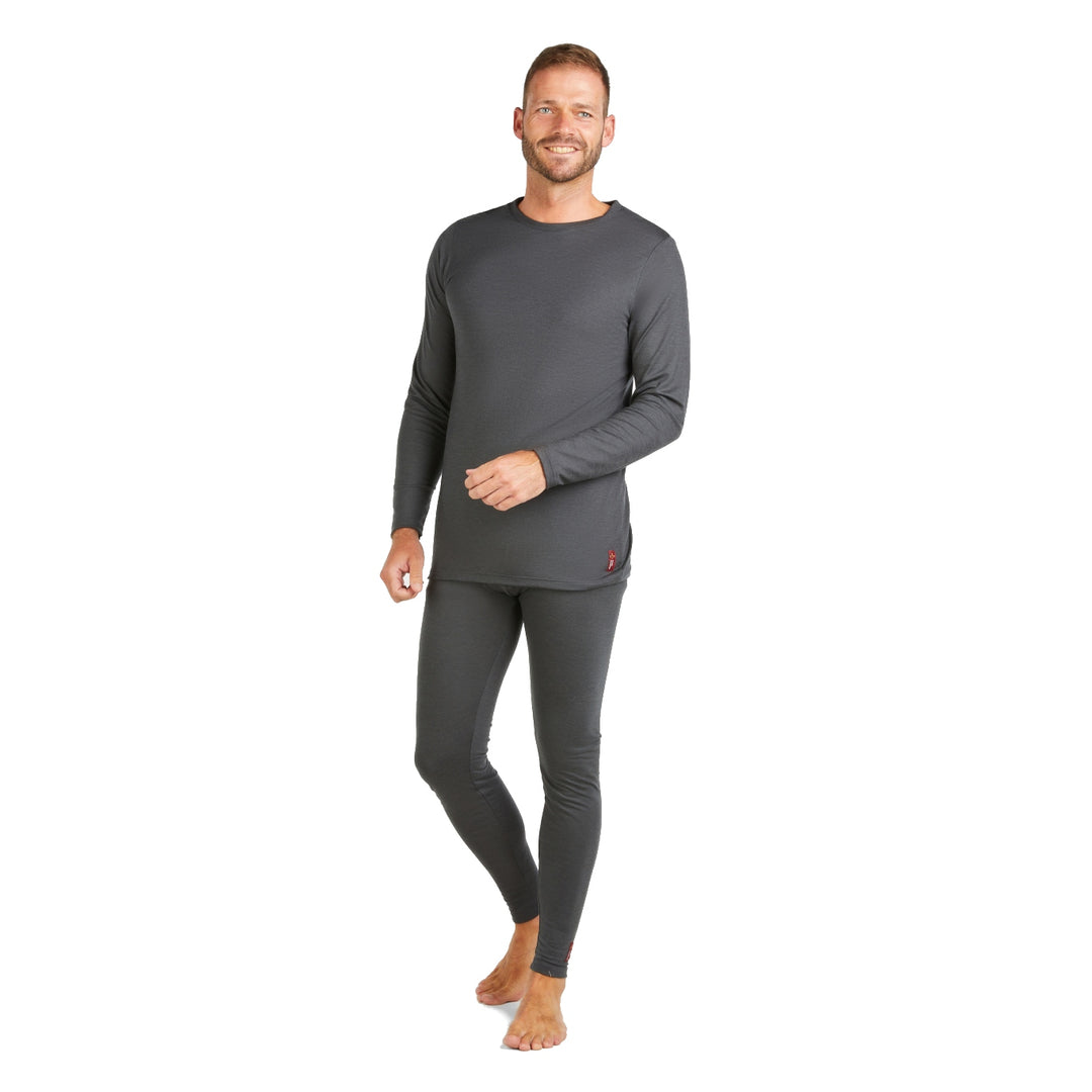 Sous-pantalon homme pure mérinos, coupe classique