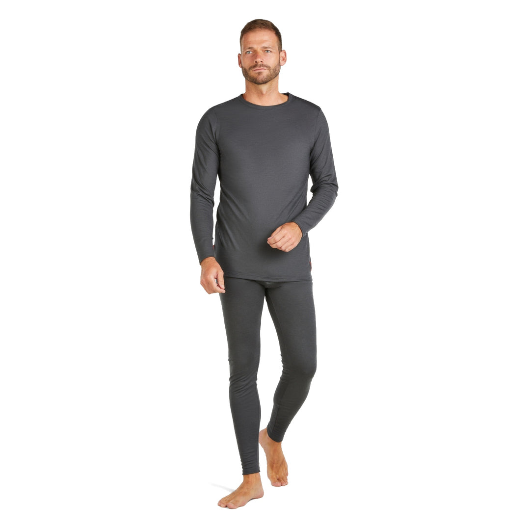 Sous-pantalon homme pure mérinos, coupe classique