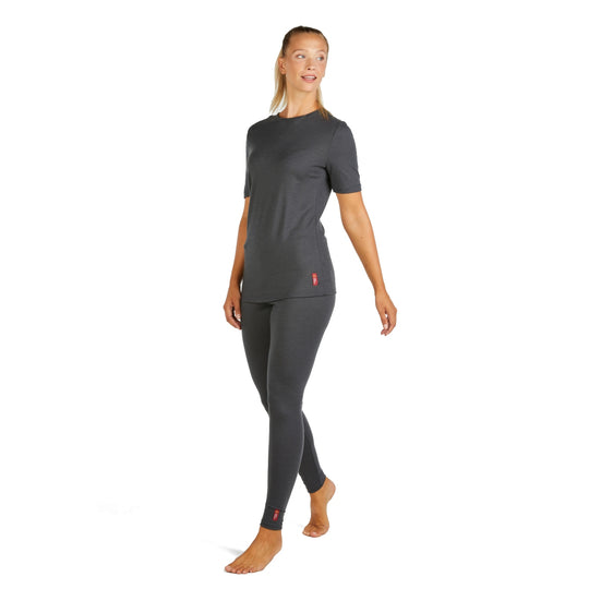 Sous-pantalon femme pure mérinos, coupe classique